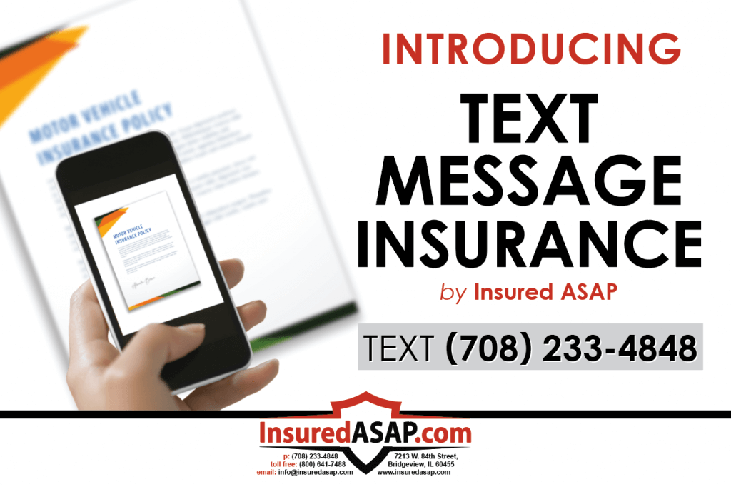 text message insurance illinois