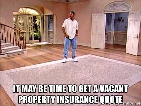 vacant home insurance